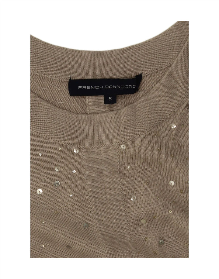French Connection Robe droite pour femme UK 8 Small Gris