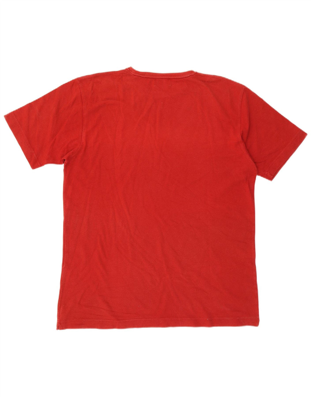 Kappa T-Shirt Homme Top XL Rouge Coton