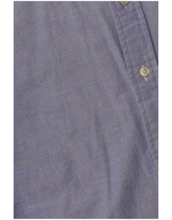 RALPH LAUREN Chemise Oxford Stretch Slim Fit Homme Bleu Moyen Coton