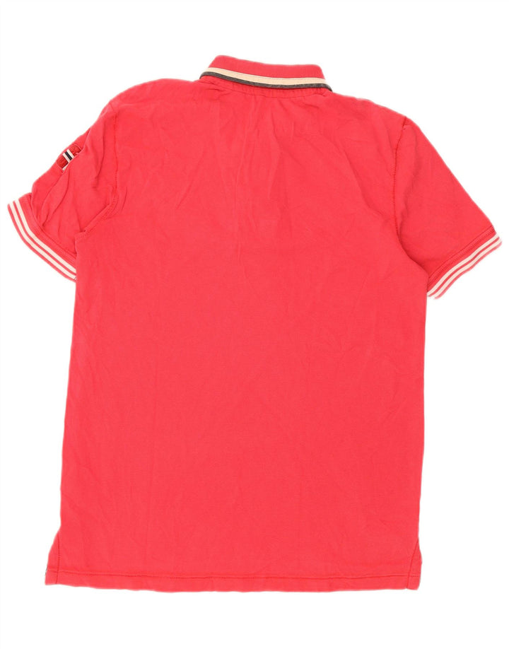 Napapijri Polo Graphique Homme Petit Rouge