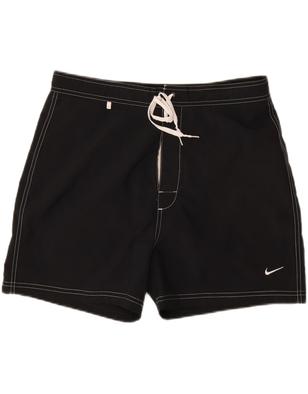 Shorts de bain pour hommes Nike Medium Noir Bloc de Couleur Polyester