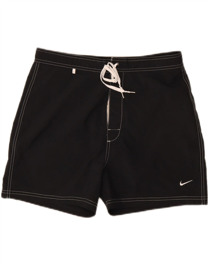 Shorts de bain pour hommes Nike Medium Noir Bloc de Couleur Polyester