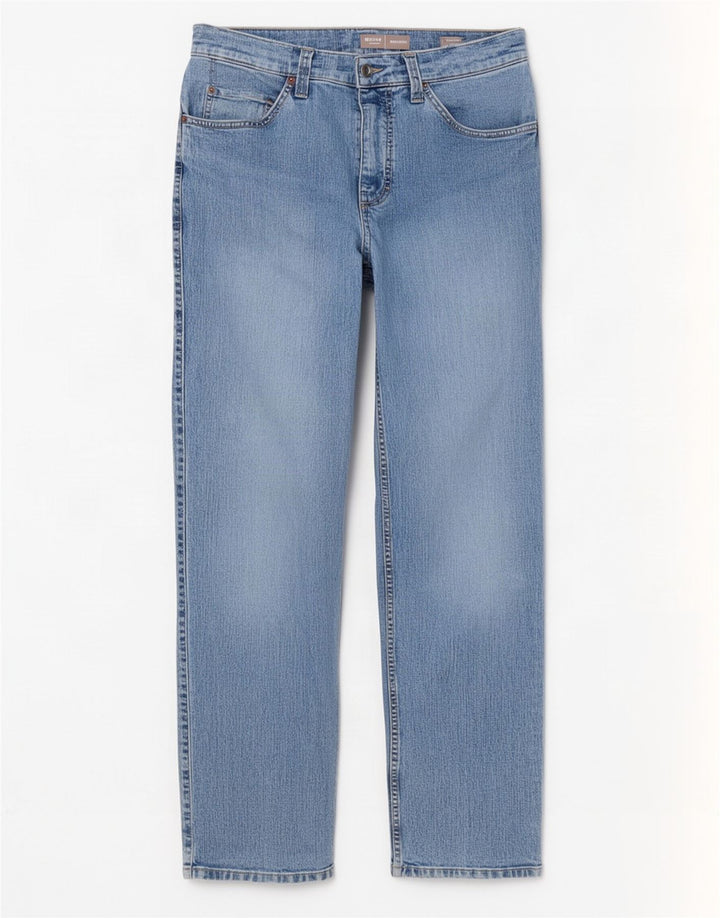 Mustang Jean droit Tramper homme W33 L32 bleu coton