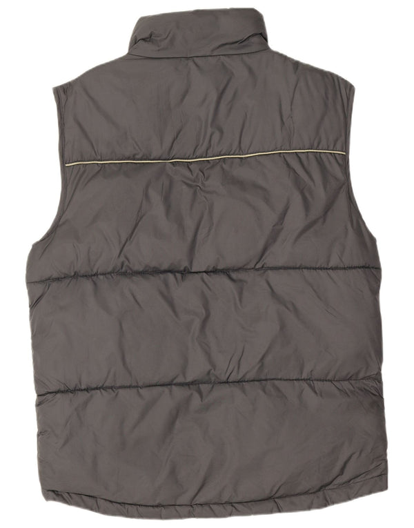 Jack & Jones Gilet Rembourré Homme UK 14 Gris Moyen Nylon