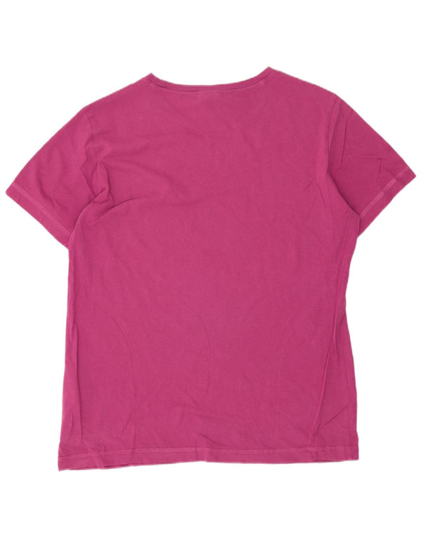 Champion T-Shirt Graphique Femme UK 18 XL Violet Coton