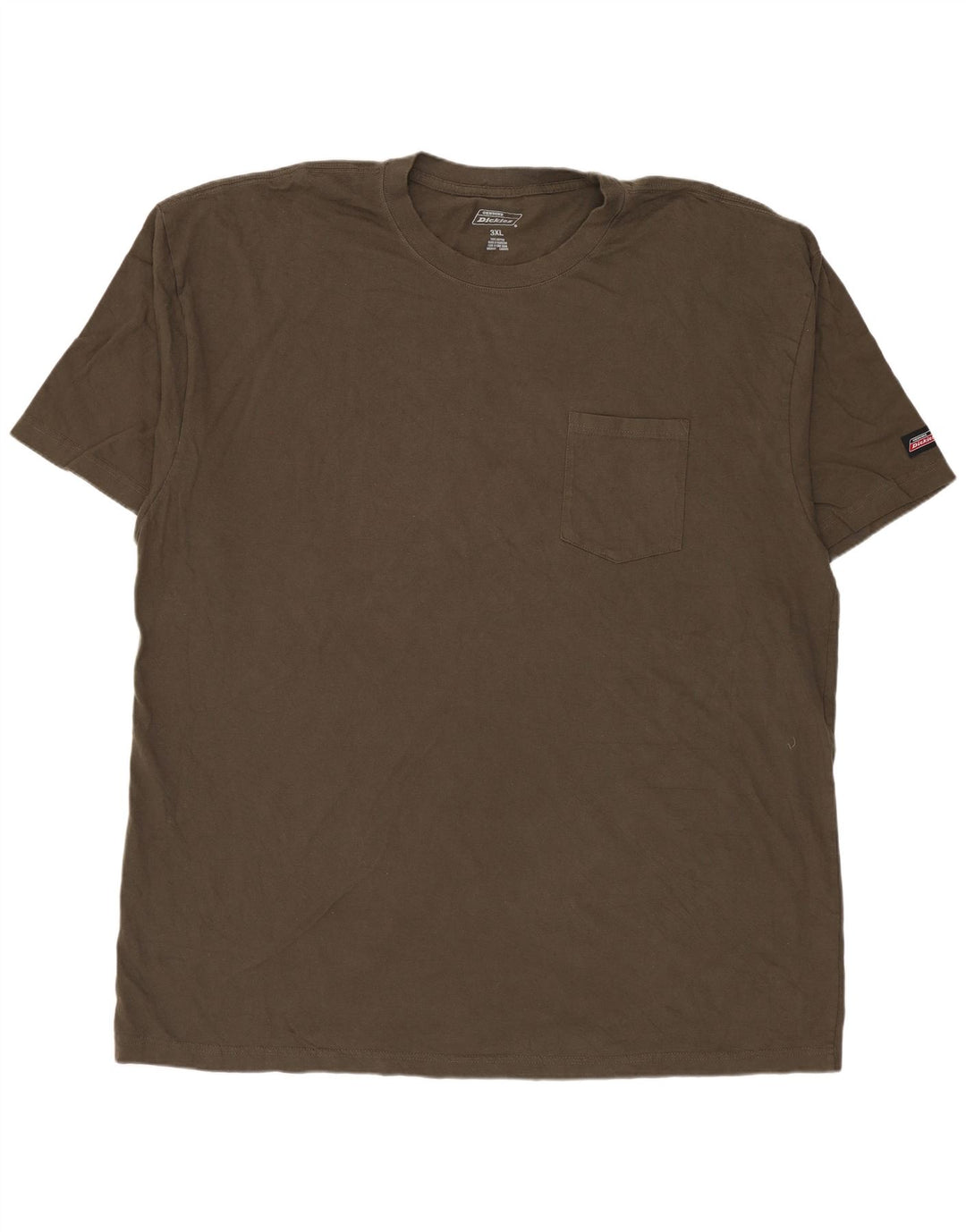 Dickies T-Shirt Homme Top 3XL Kaki Coton