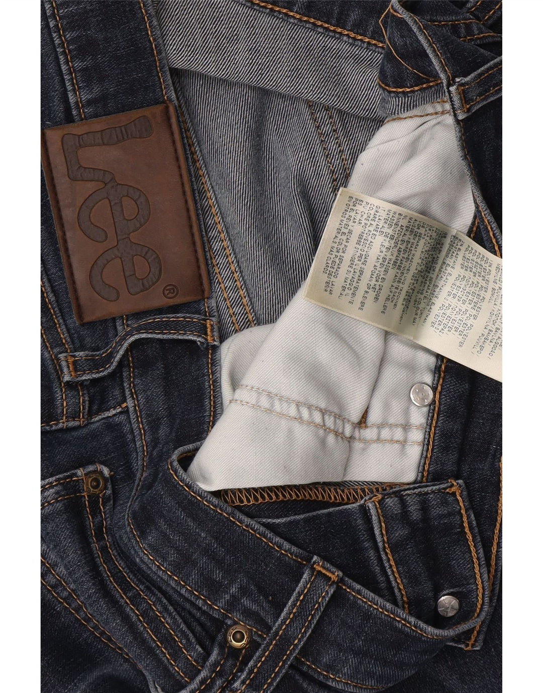 Lee Jean Slim Luke Homme W32 L32 Bleu Marine Coton