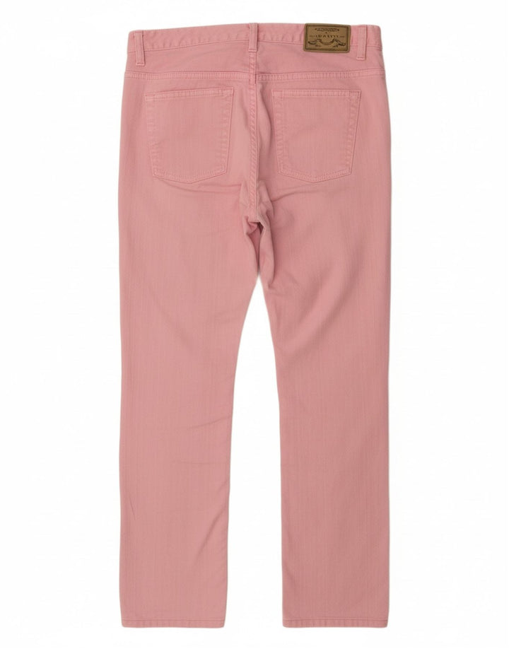 GANT Pantalon décontracté droit Dawn coupe droite pour femme W29 L32 Coton rose