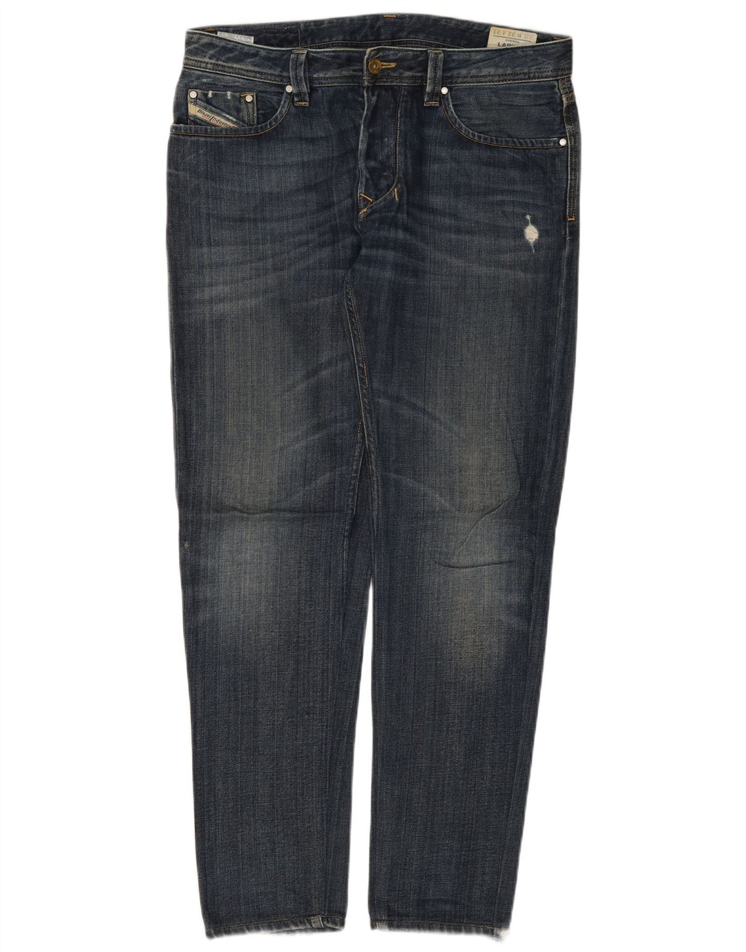 DIESEL Jean slim Larkee femme effet vieilli W32 L32 coton bleu