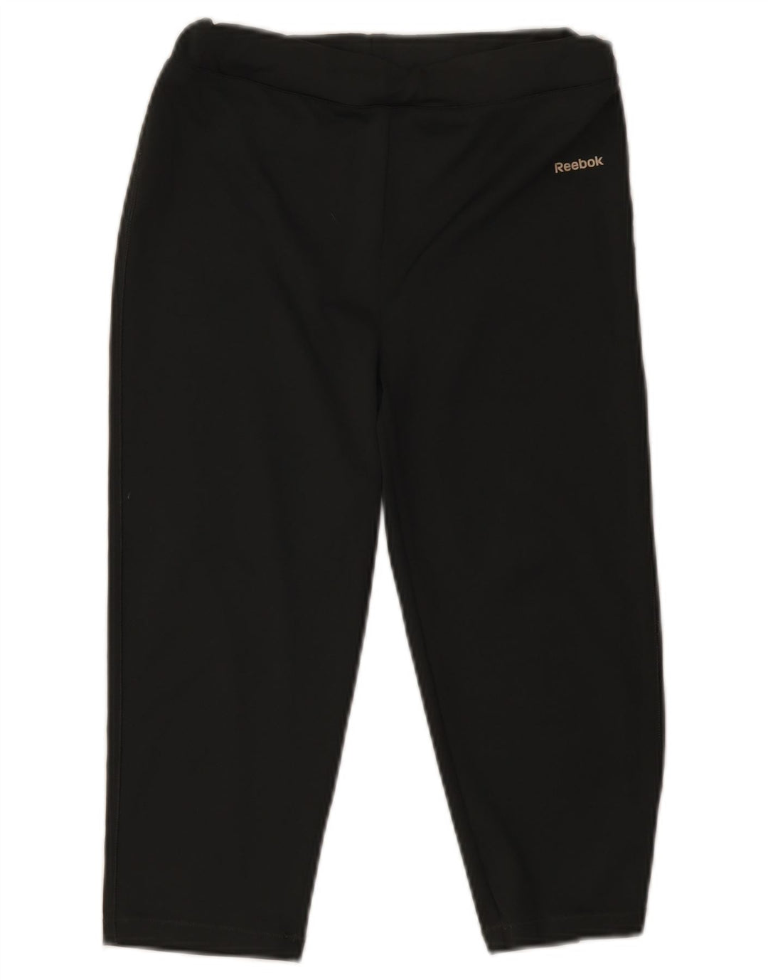 REEBOK Legging Capri Femme UK 12 Gris Moyen