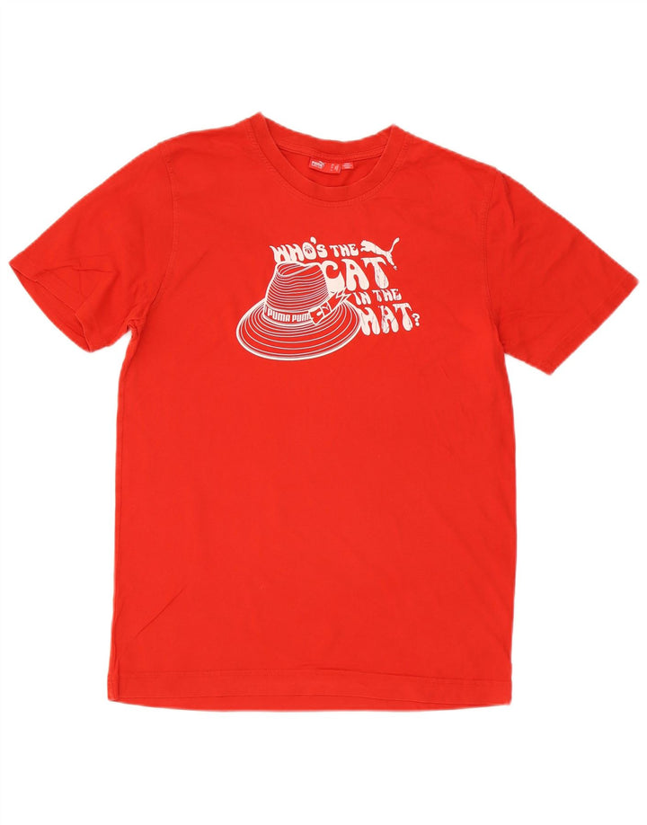 Puma Tee-Shirt Graphic Homme Rouge Moyen