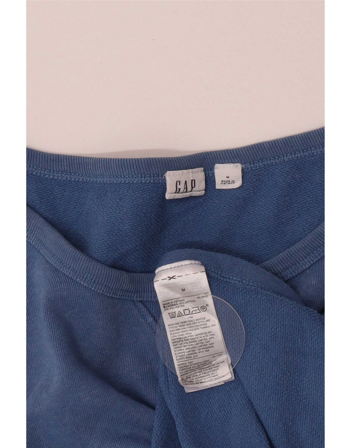 Gap Sweat-shirt pour femme UK 44 Bleu moyen Coton