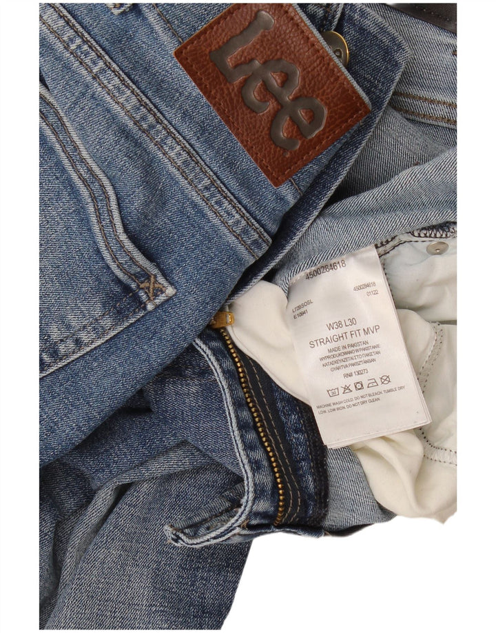 Lee Jean droit homme W38 L30 bleu coton