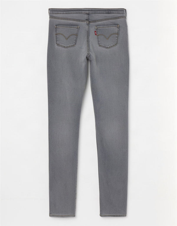 Levi's Jean Jegging effet vieilli pour fille 13-14 ans W26 L29 Bleu Coton