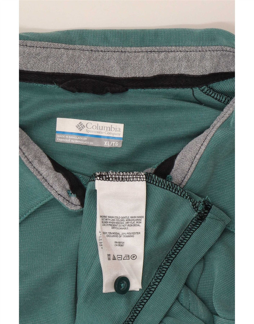 Columbia Polo Homme XL Vert Modal