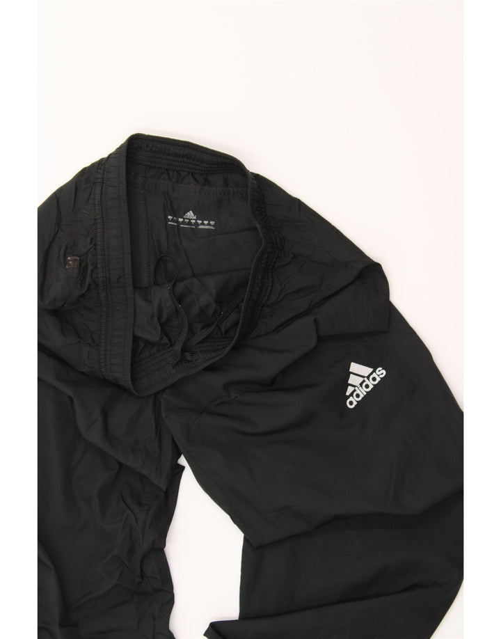 ADIDAS Mens Tracksuit Trousers Small  Black Vintage Adidas and Second-Hand Adidas from Messina Hembry 