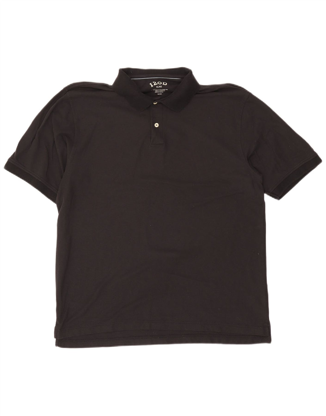 Izod Polo Homme XL Noir Coton