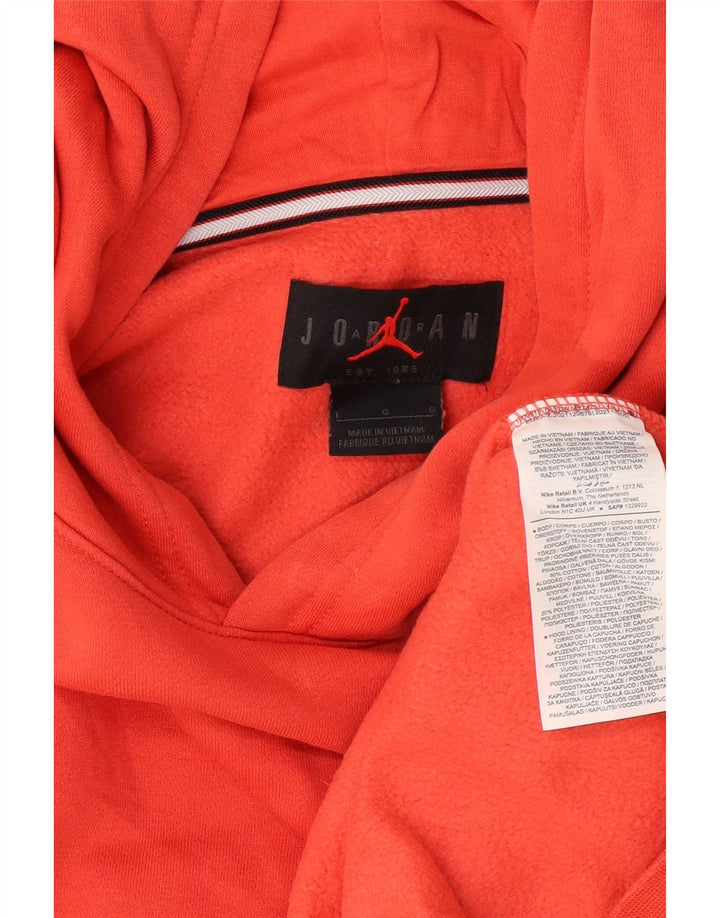 Jordan Pull à capuche pour homme Grand coton rouge