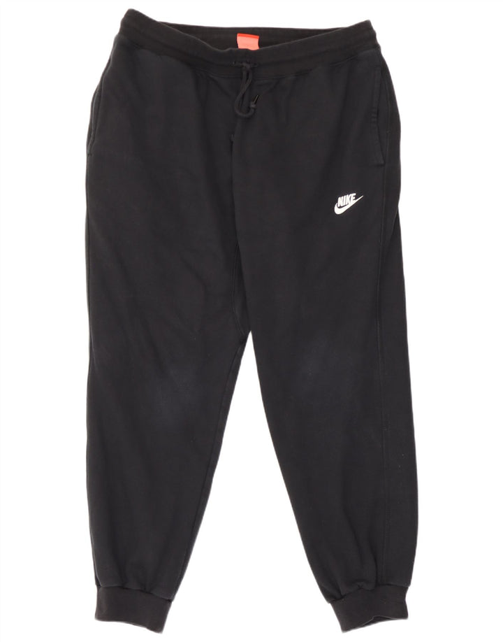 Nike Pantalon de survêtement pour homme en coton noir Taille L