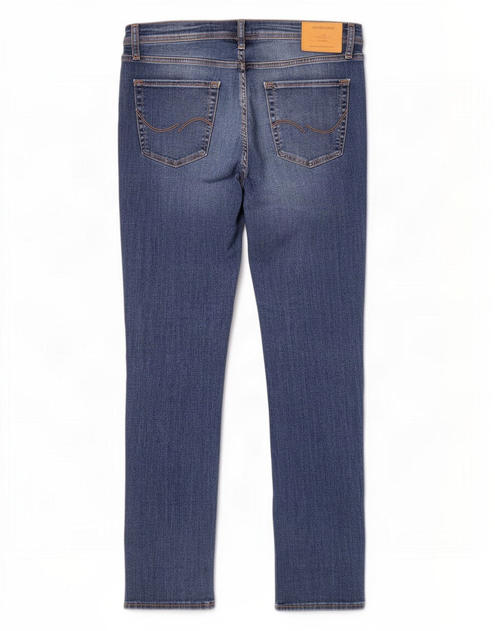 Jack & Jones Jean Slim Homme W34 L36 Bleu Coton