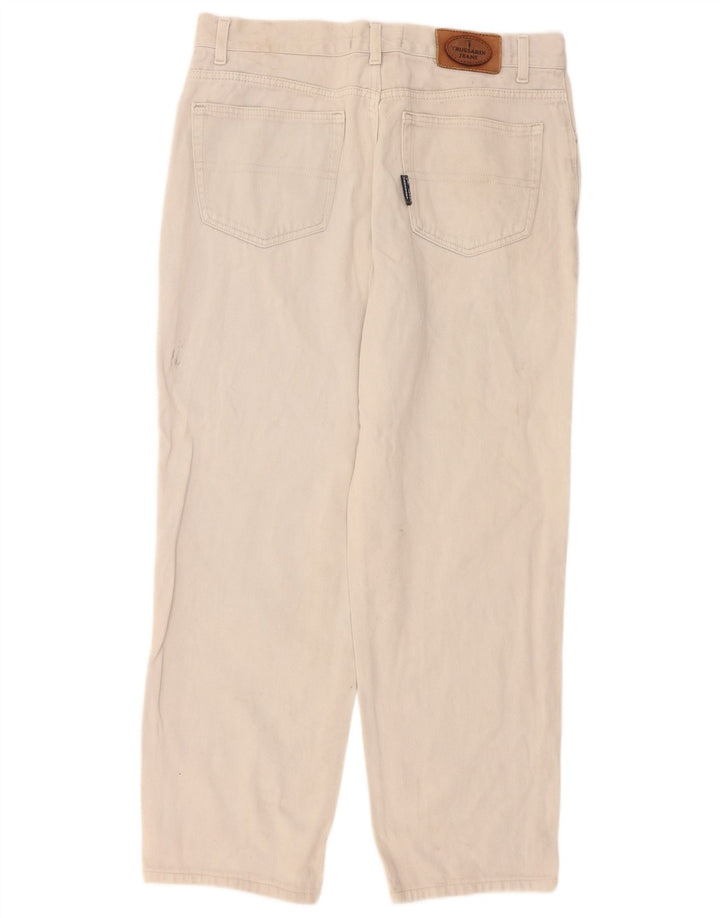 Trussardi Jean Fuselé W34 L29 Beige Homme