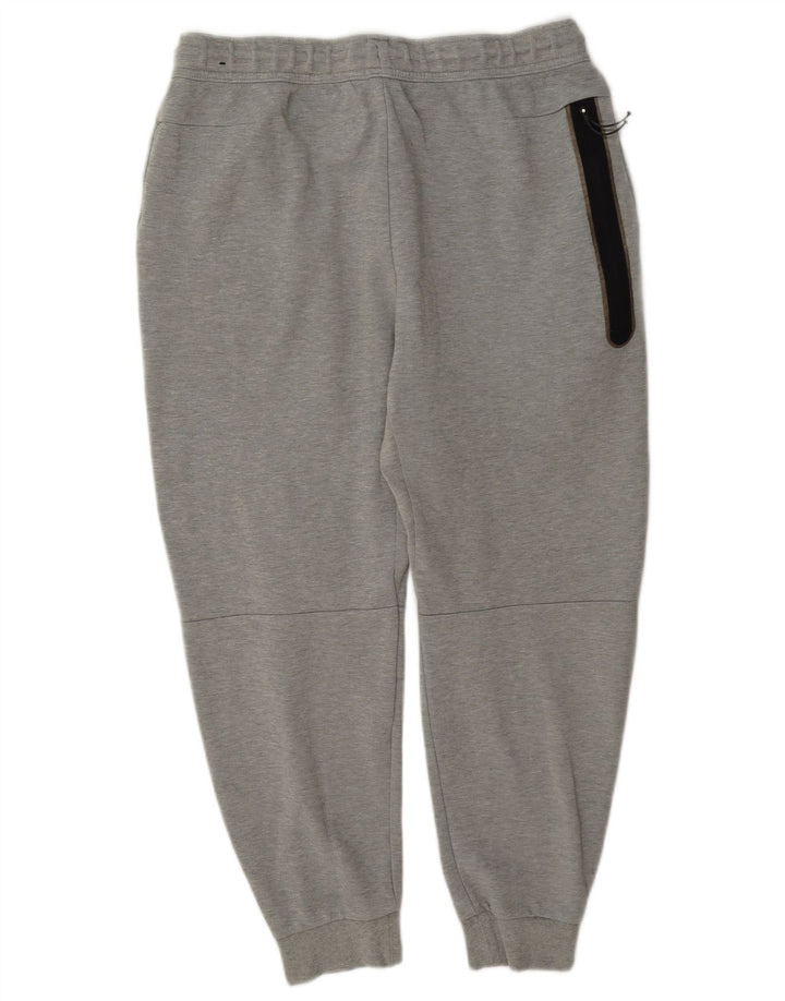 Nike Pantalon de survêtement pour homme en coton gris Taille L