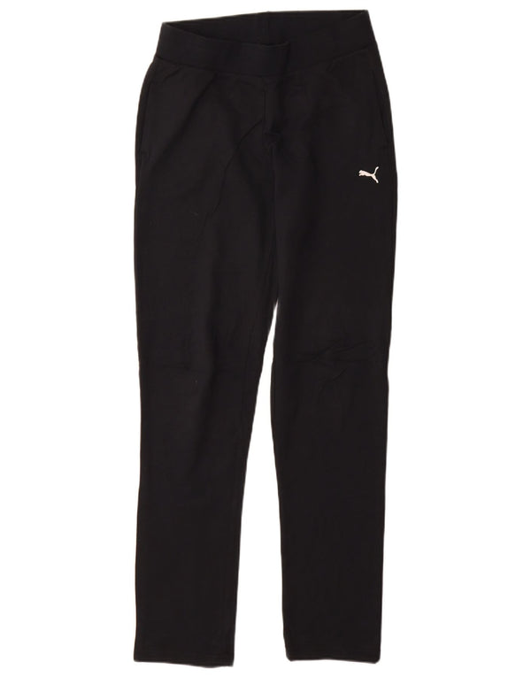 Puma Pantalon de survêtement pour femme UK 8 Small Bleu marine Coton