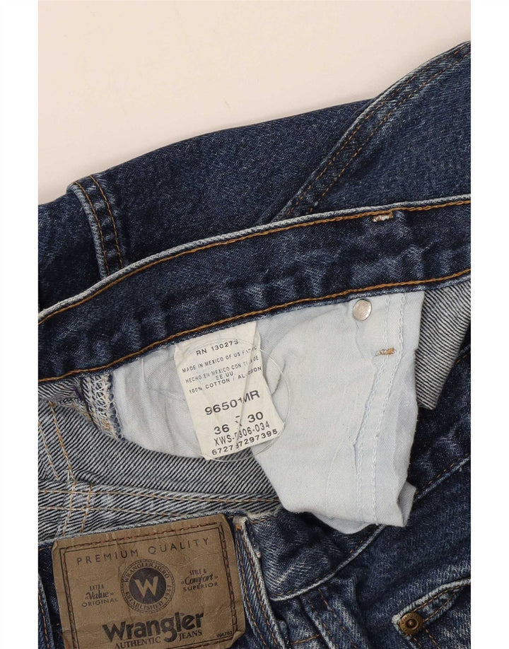 Wrangler Jean droit homme W36 L30 bleu coton