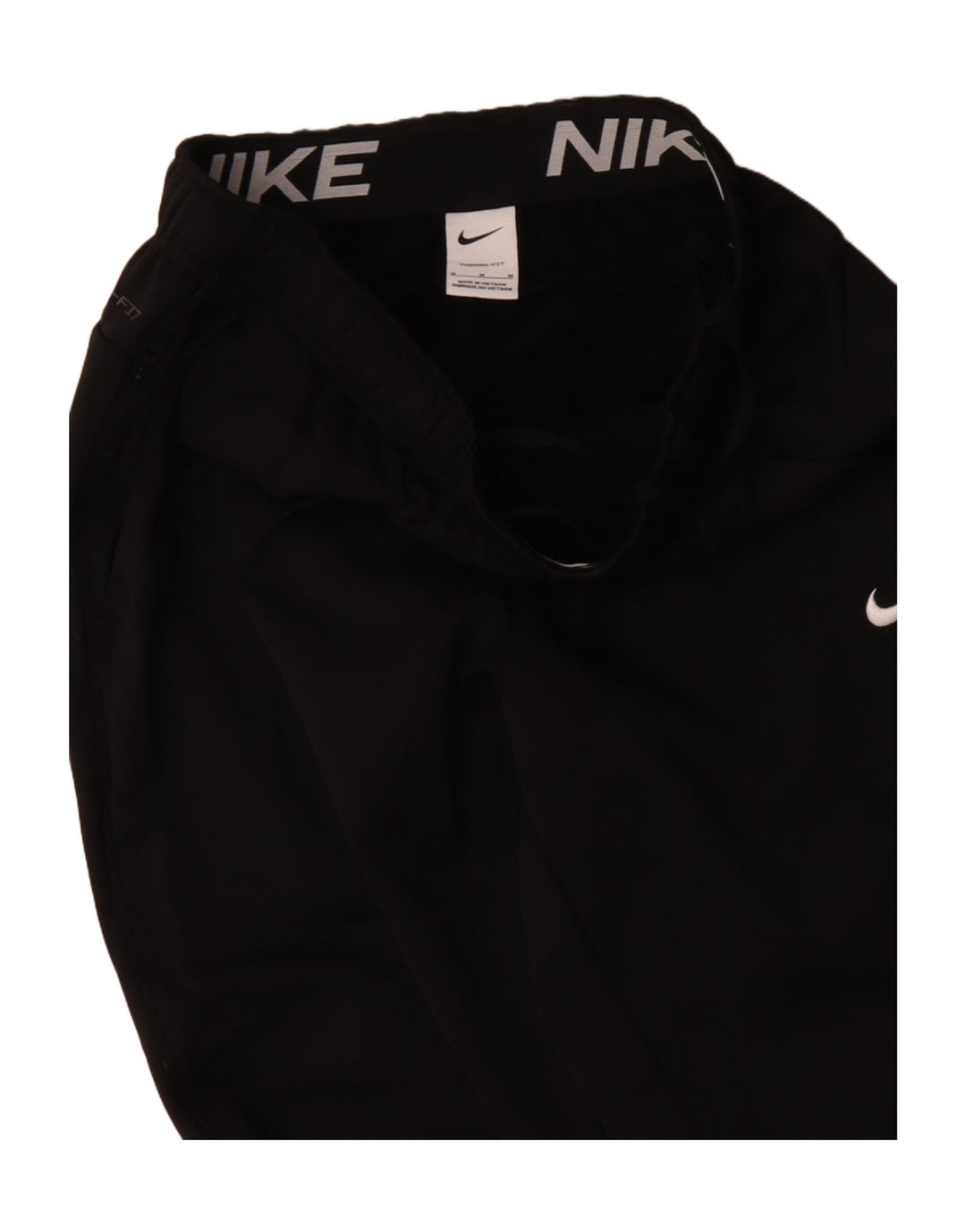 Nike Pantalon de survêtement Therma-Fit pour homme Noir moyen Polyester