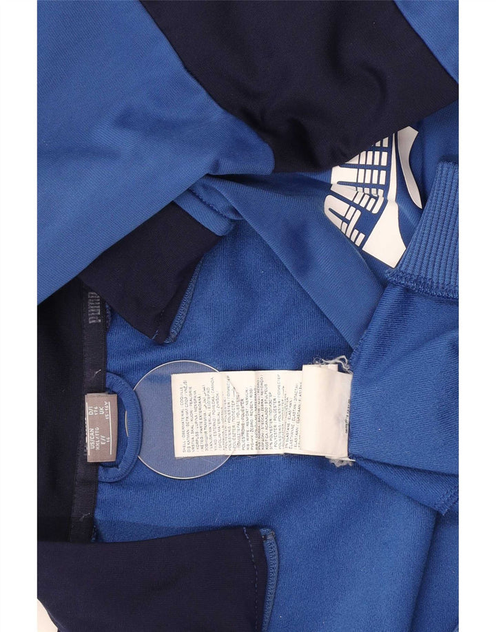 Puma Veste de Survêtement Graphique Garçon 15-16 ans Bleu Colorblock