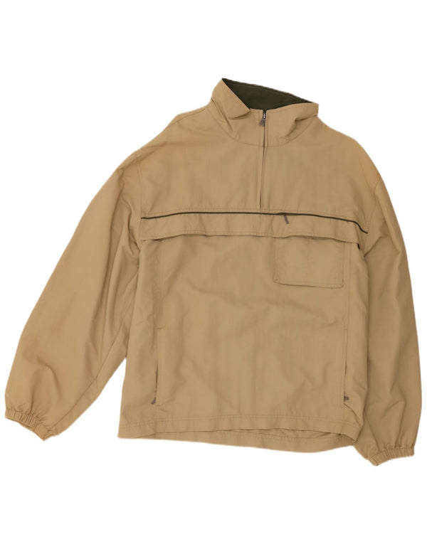 Timberland Veste de pluie pull-over pour homme UK 40 Large Beige Nylon