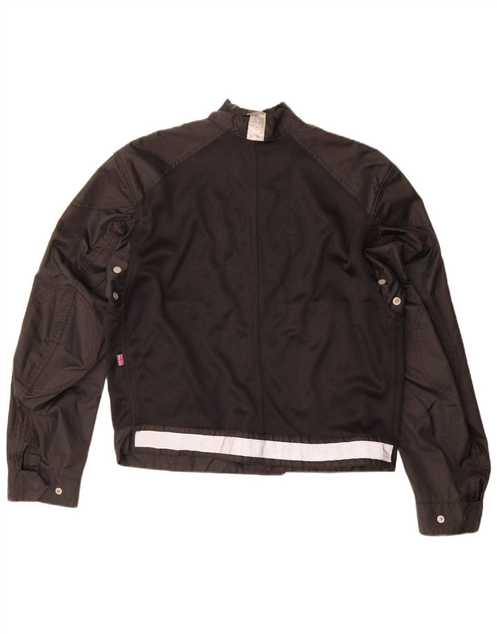 Belstaff Veste Racer Homme UK 40 Large Noir Colorblock