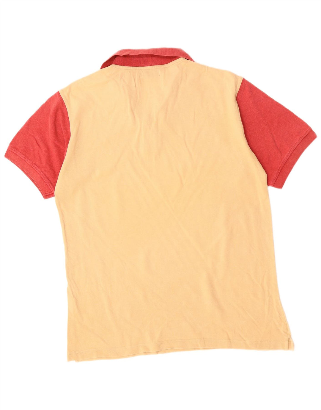 ASICS Polo Rugby Homme Coton Colorblock Beige Moyen