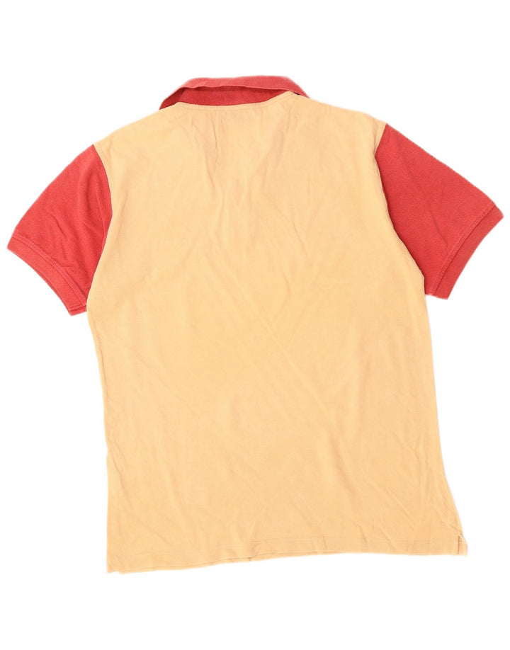 ASICS Polo Rugby Homme Coton Colorblock Beige Moyen