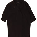 Topshop Manteau surdimensionné pour femme UK 44 Large Noir Polyester