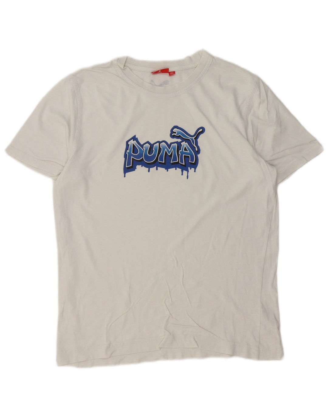 Puma Tee-Shirt Graphic Homme Blanc Moyen