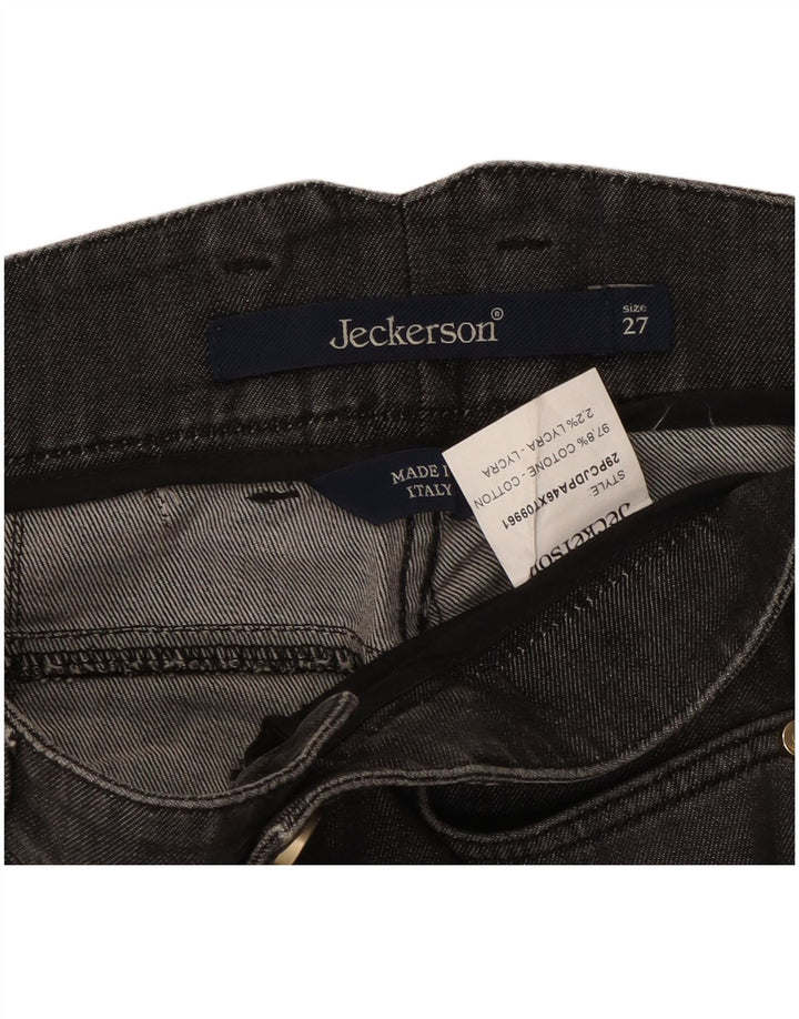 Jeckerson Jean Slim Femme W27 L29 Coton Noir