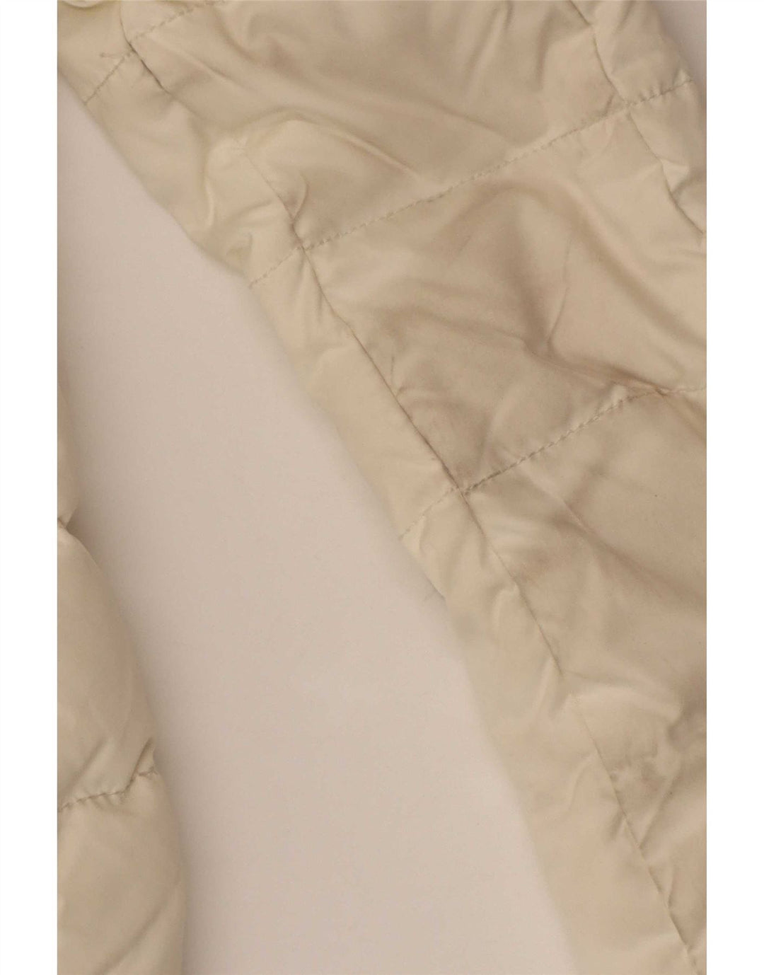 Tommy Hilfiger Veste matelassée pour femme UK 14 Medium Off White Polyester