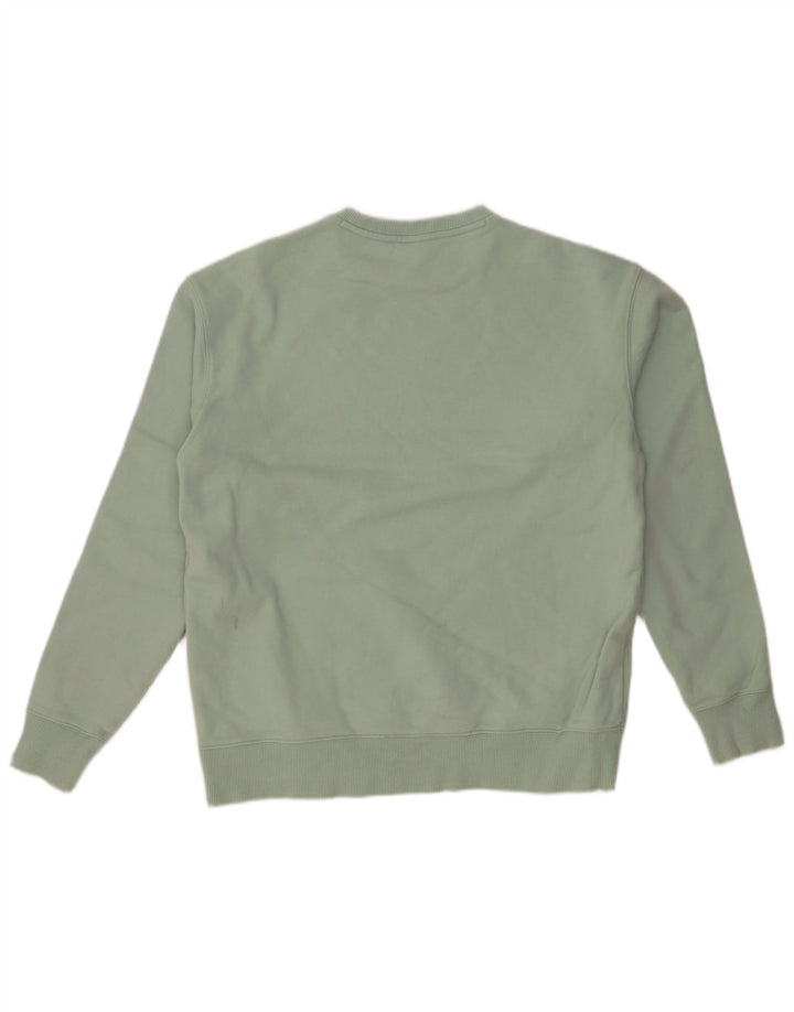 FILA Sweat-Shirt Homme Turquoise Moyen Coton