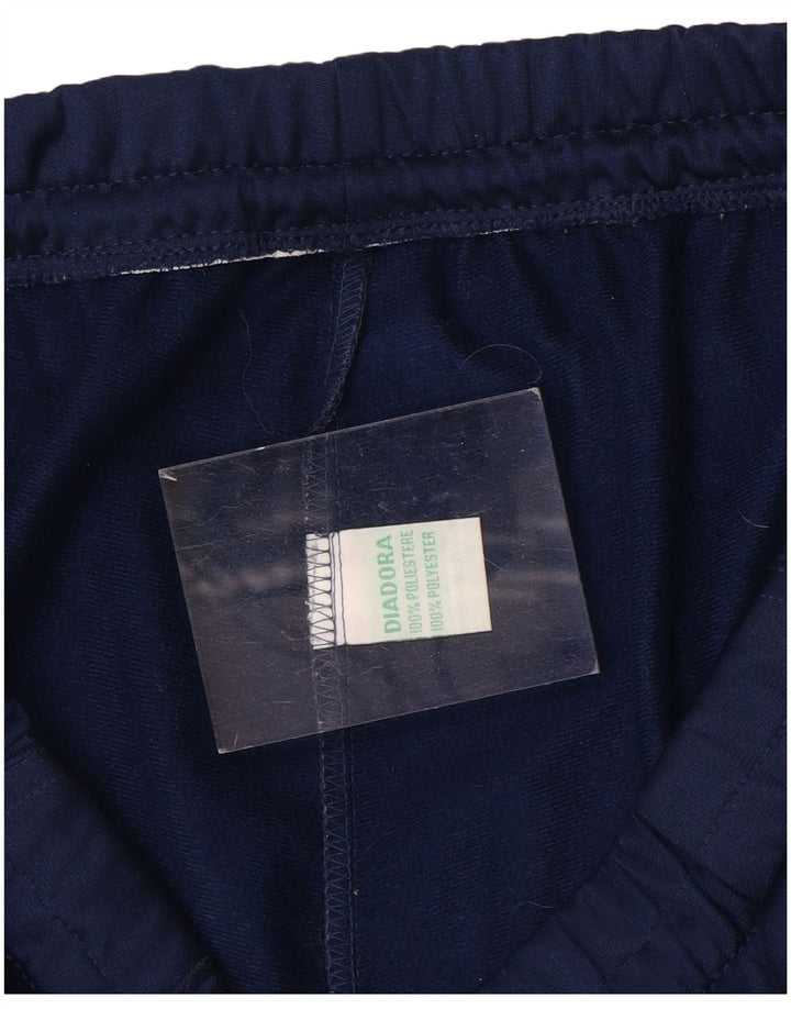 DIADORA Pantalon de Survêtement Homme Large Bleu Marine Polyester