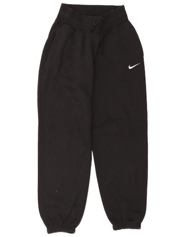 Nike Pantalon de survêtement pour femme Joggers UK 4 XS Noir Coton
