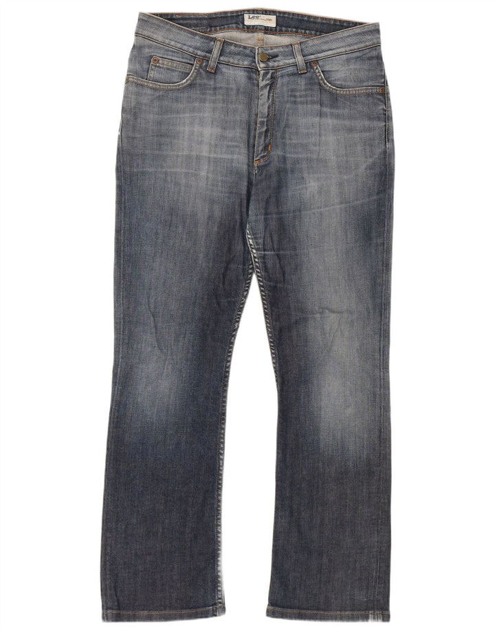 Lee Cameron Bootcut Jeans W34 L28 Femme Bleu Coton