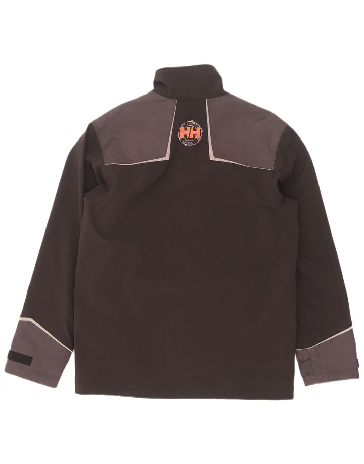 Helly Hansen Veste coupe-vent pour homme UK 36 Small Noir Colourblock
