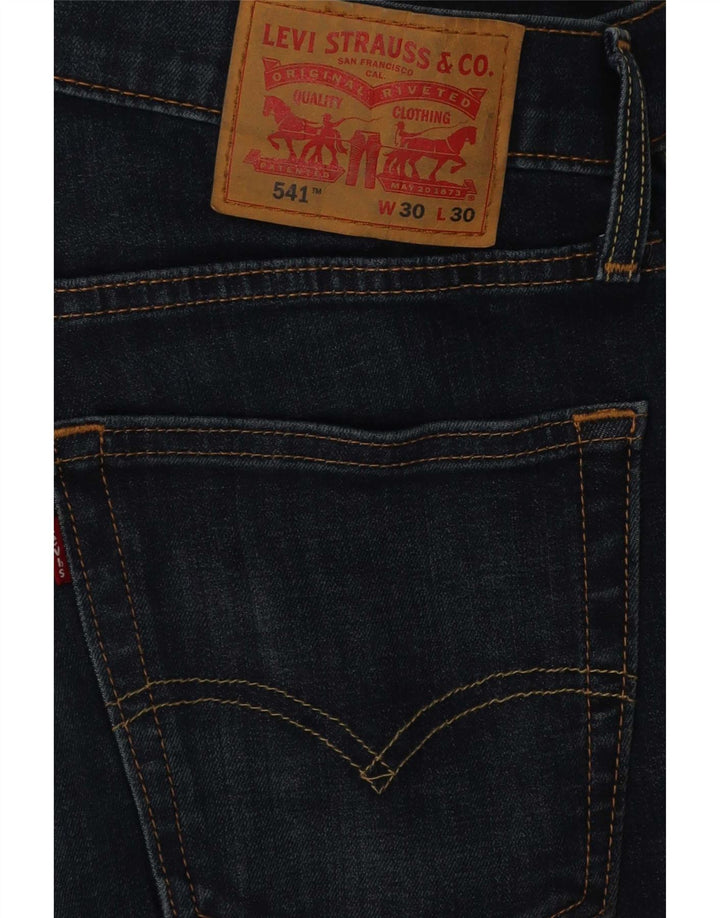 Levi's Jean Droit 541 Homme Bleu Marine W30 L30 Coton