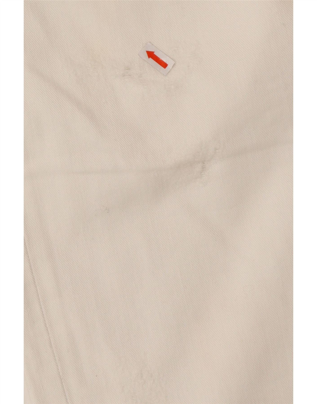 ZU ELEMENTS Jean droit vieilli femme W32 L34 coton blanc