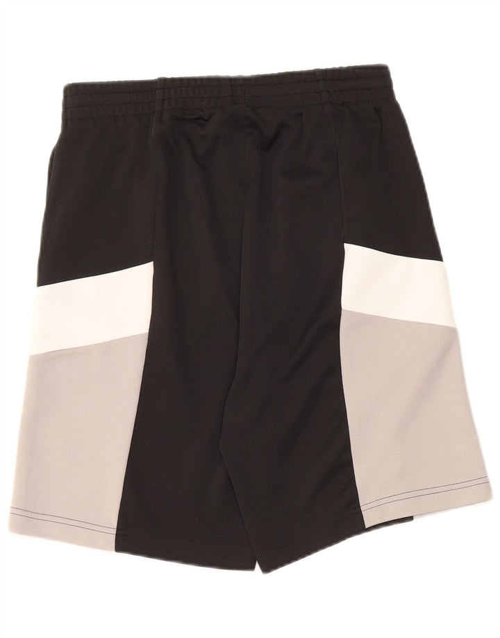 Adidas Short de Sport Garçon 13-14 Ans Noir Colorblock Polyester