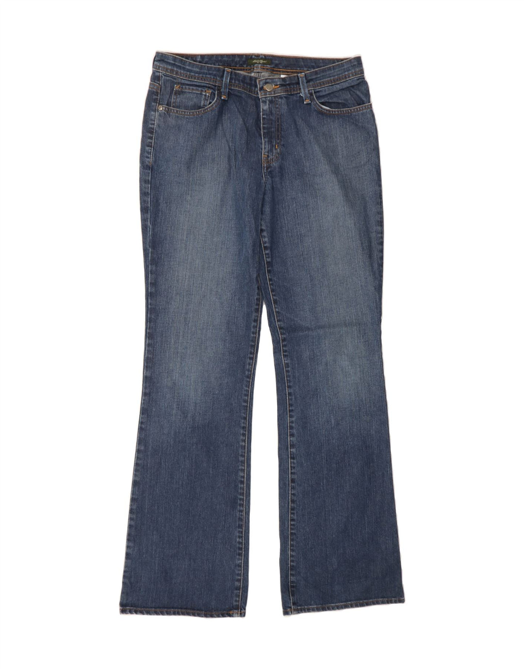 EDDIE BAUER Womens Shaped Fit Bootcut Jeans US 8 Medium W30 L35 Blue Vintage Eddie Bauer and Second-Hand Eddie Bauer from Messina Hembry 