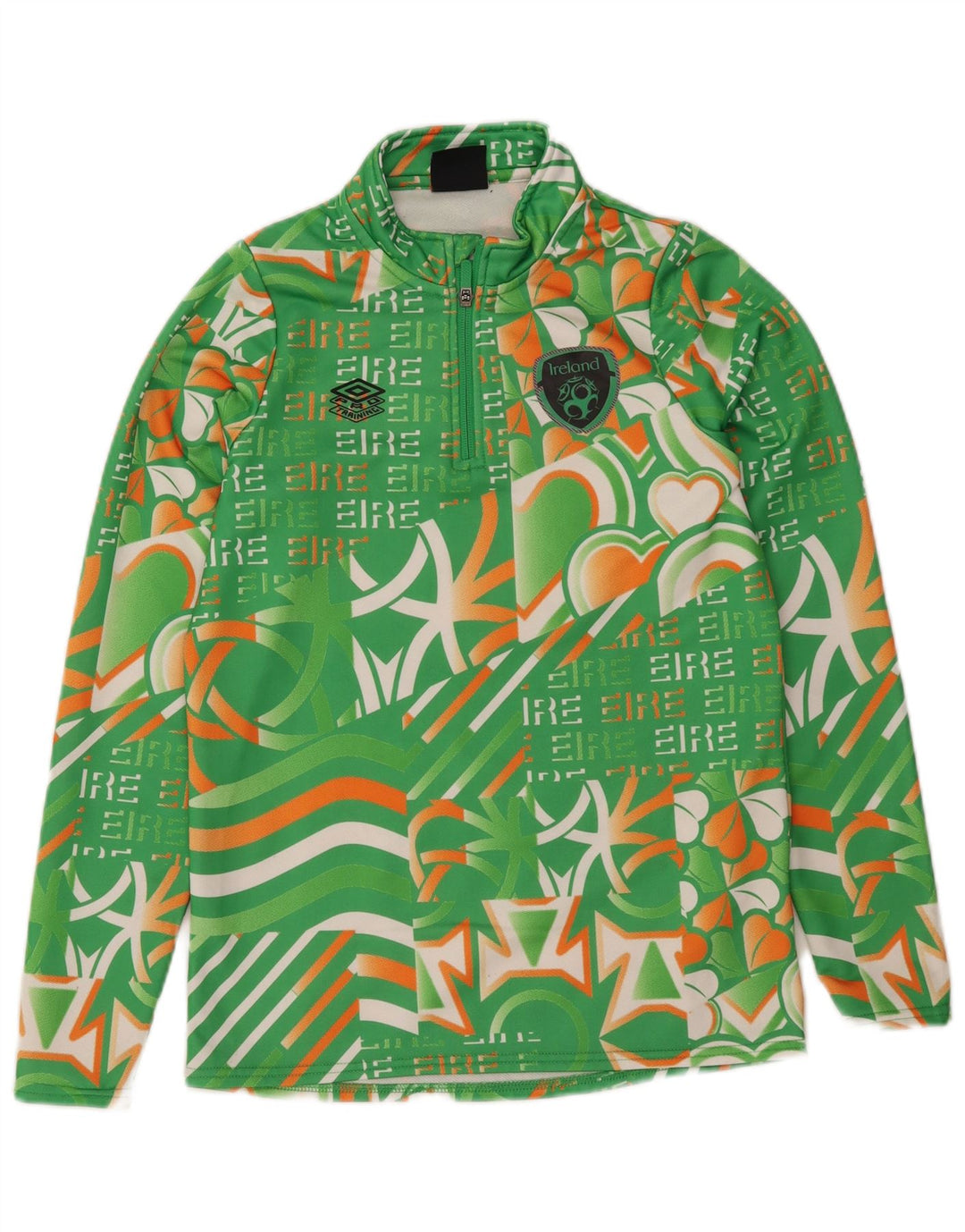 Umbro Haut de Survêtement Graphique pour Fille 11-12 Ans Grand Vert