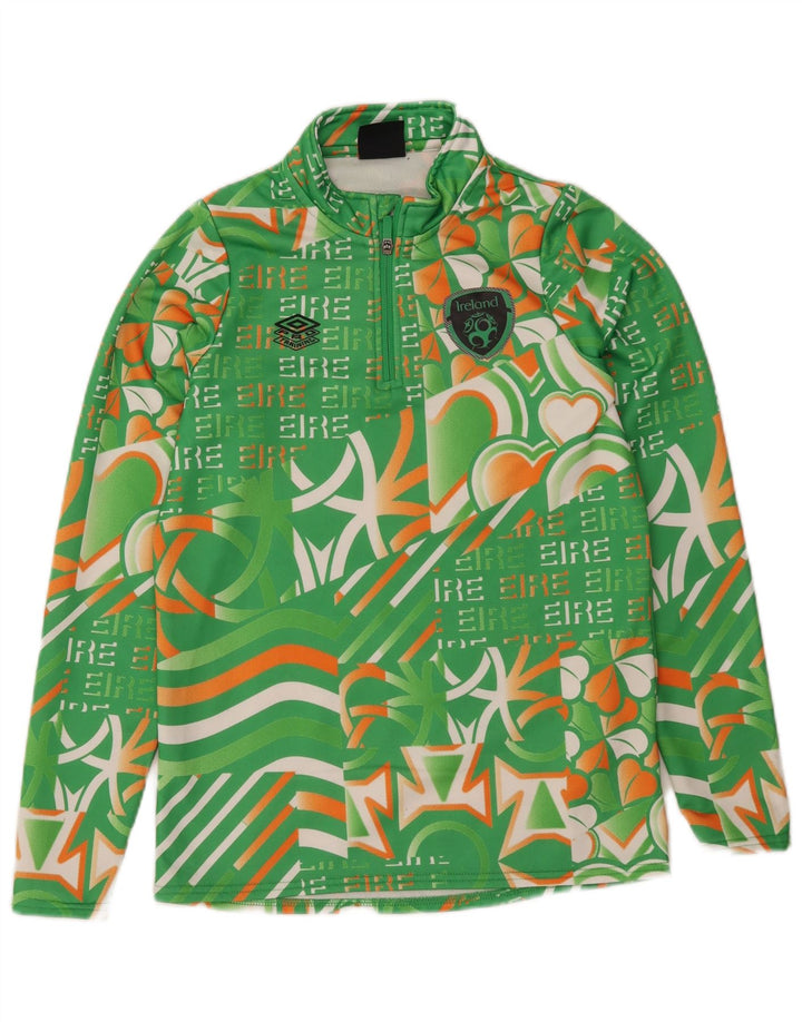Umbro Haut de Survêtement Graphique pour Fille 11-12 Ans Grand Vert