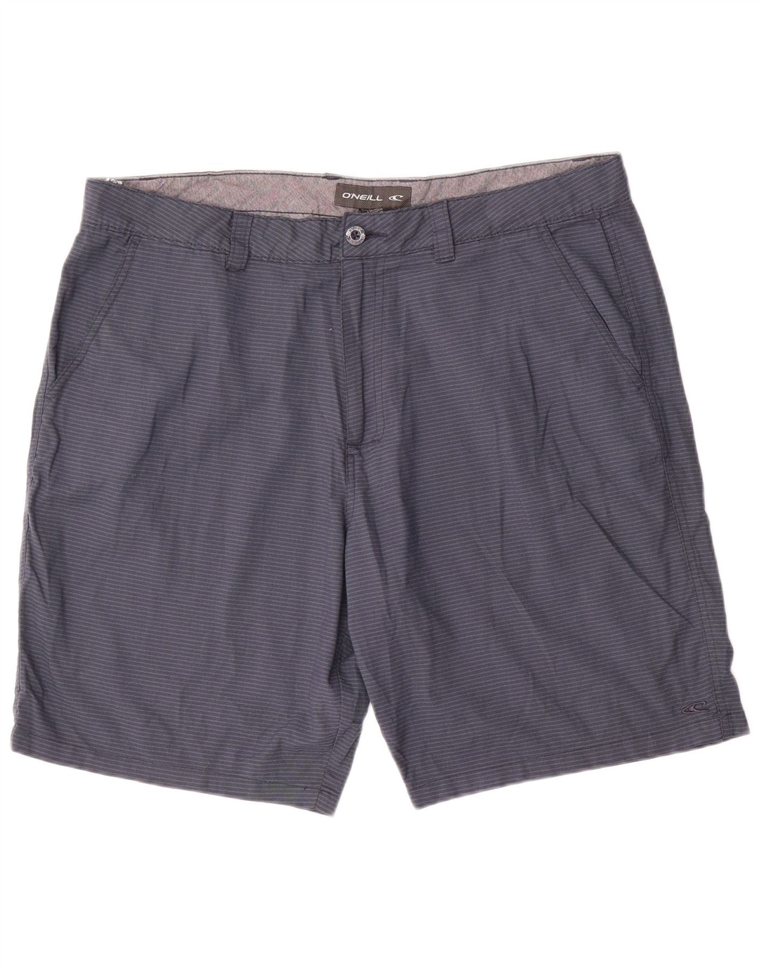 O'Neill Short Chino Homme W38 XL Bleu Marine Pinstripe Polyester